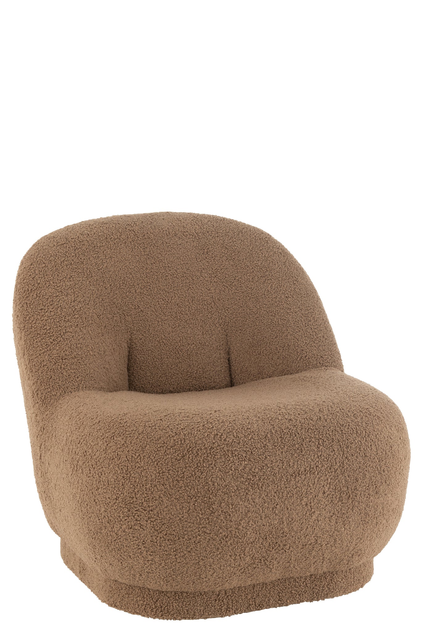 Kruk Teddy Velvet Wit Bruin
