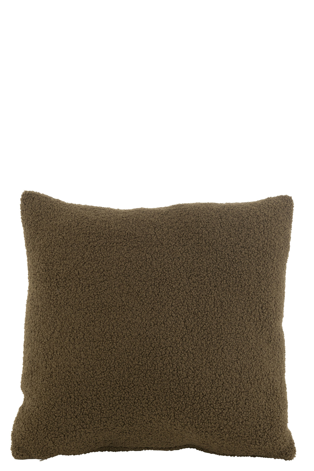 J-Line Kussen Teddy Polyester Groen