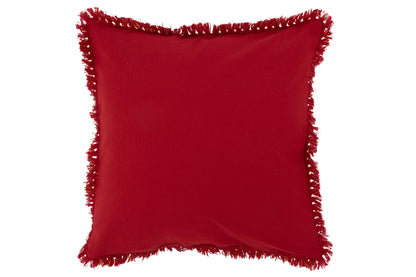 J-Line Kussen Amour Textiel Rood/Goud