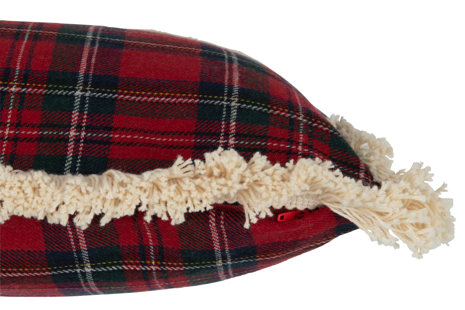 Kussen Tegels Familie Rood/Groen