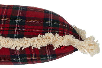 Kussen Tegels Familie Rood/Groen