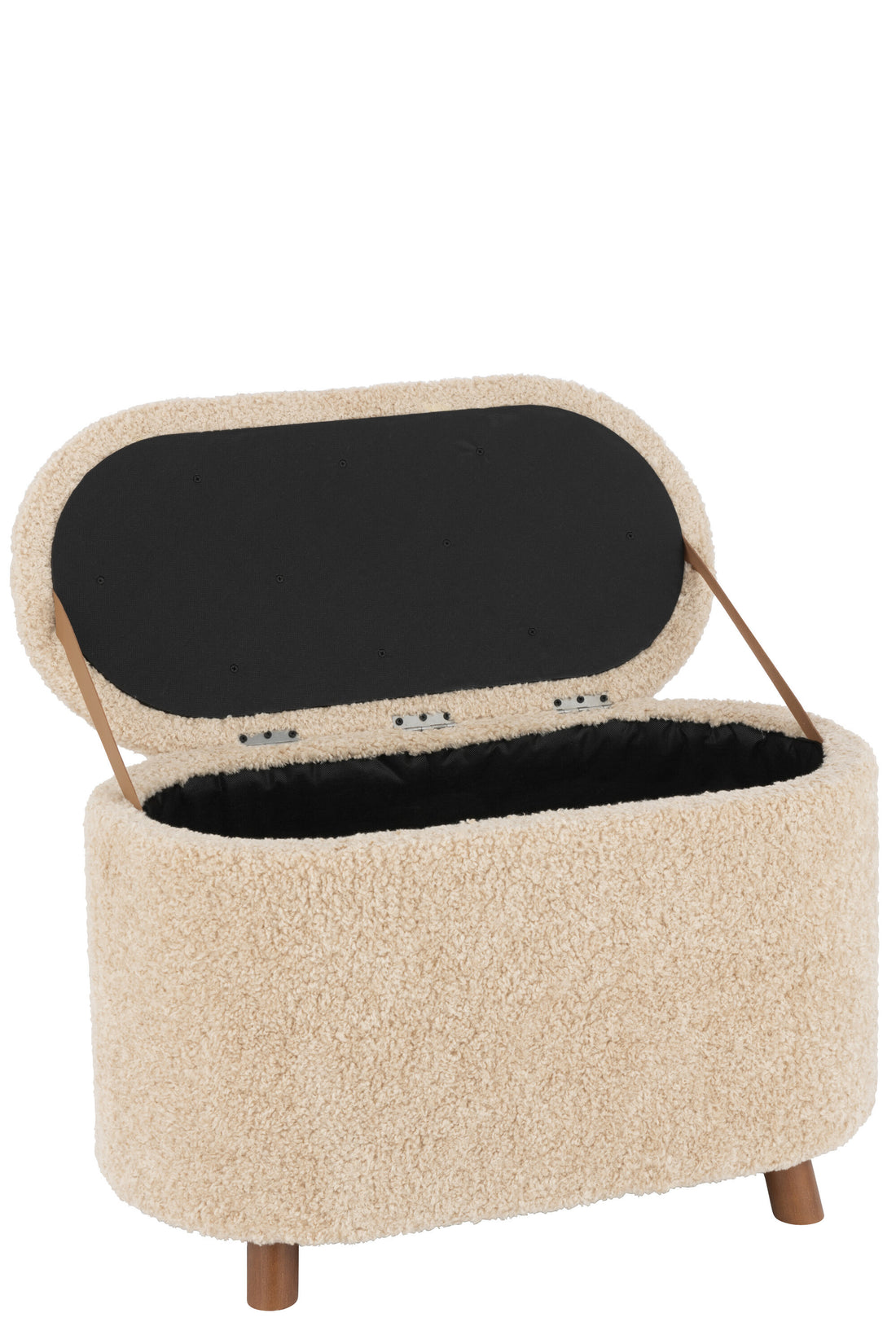 Kruk Opslag Teddy Polyester Beige