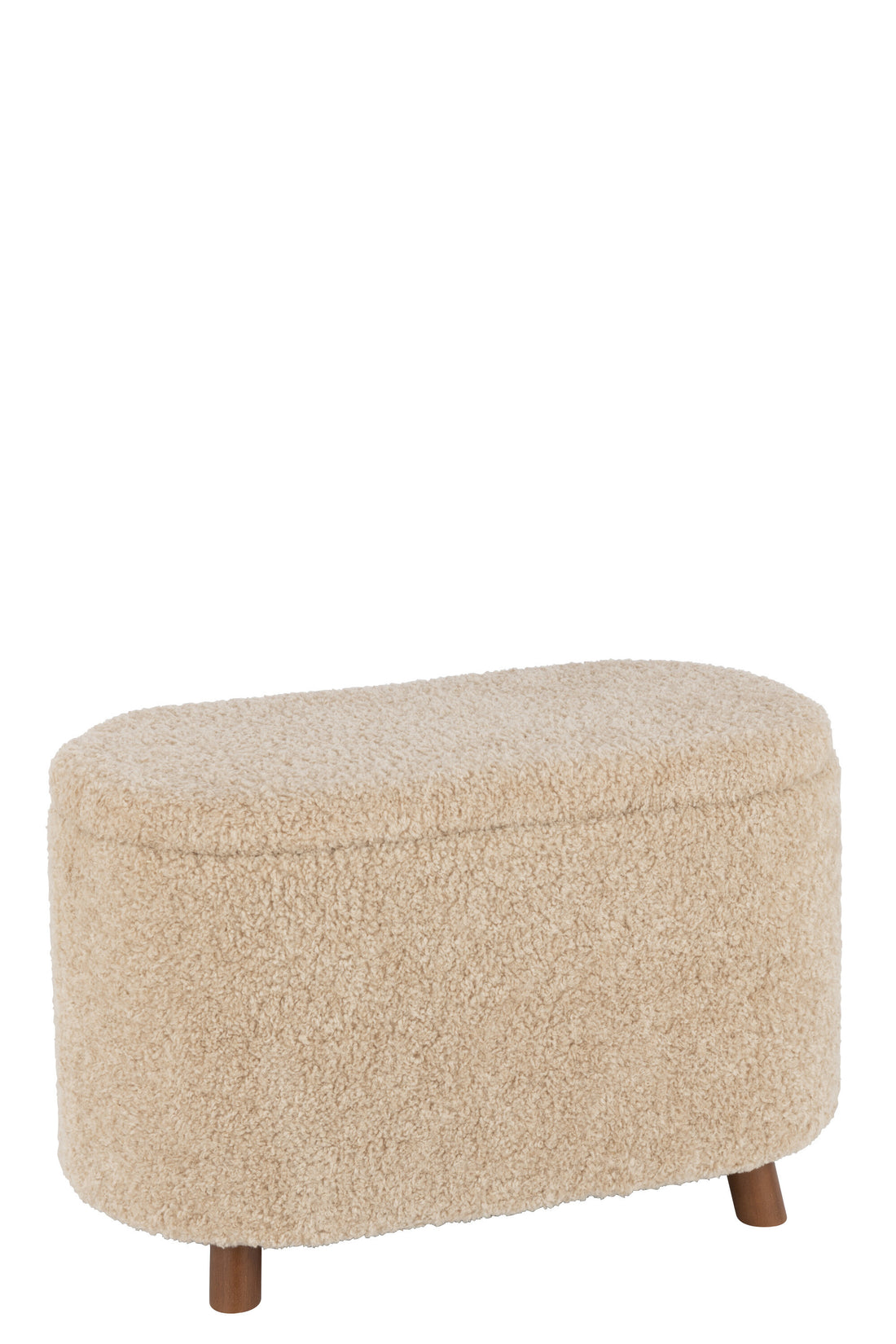 Kruk Opslag Teddy Polyester Beige