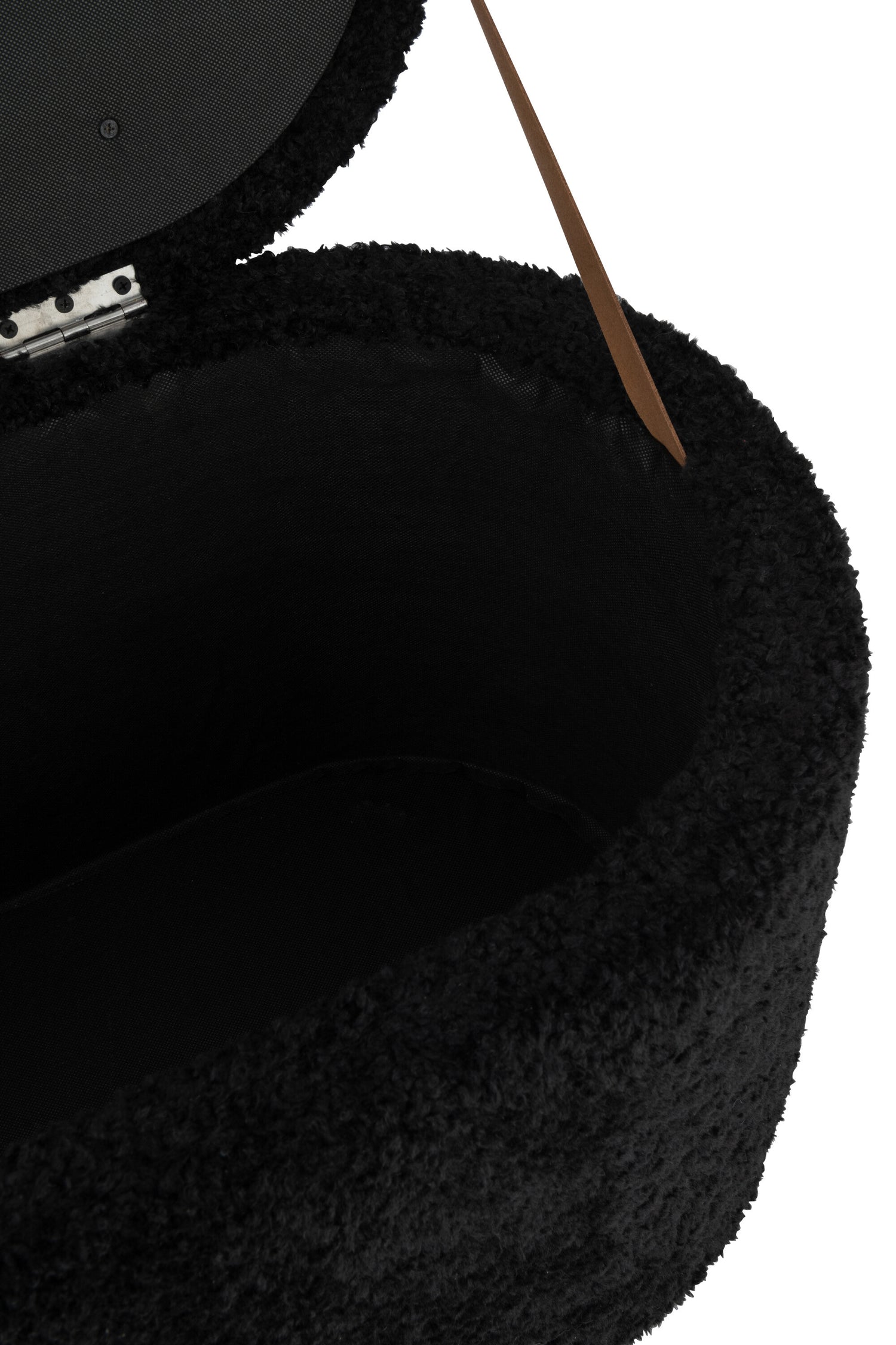 Kruk Opslag Teddy Polyester Zwart