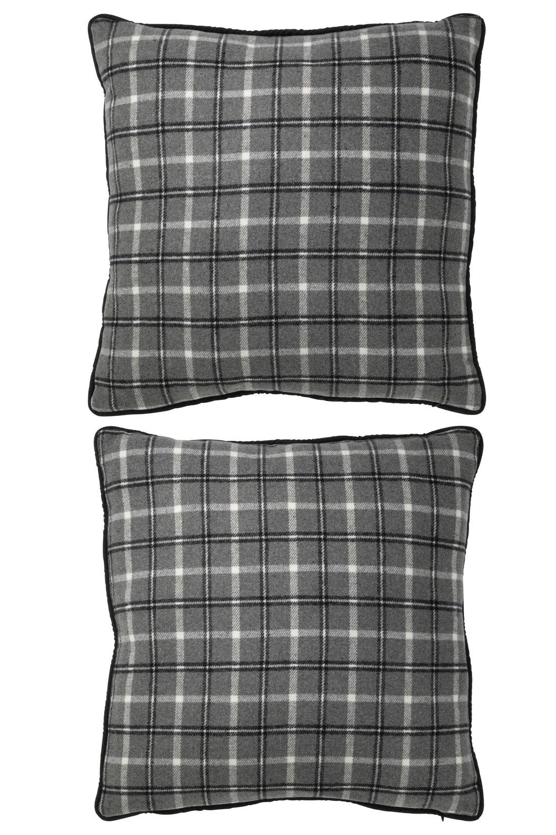 Kussen Tekst Polyester Grijs Ass2