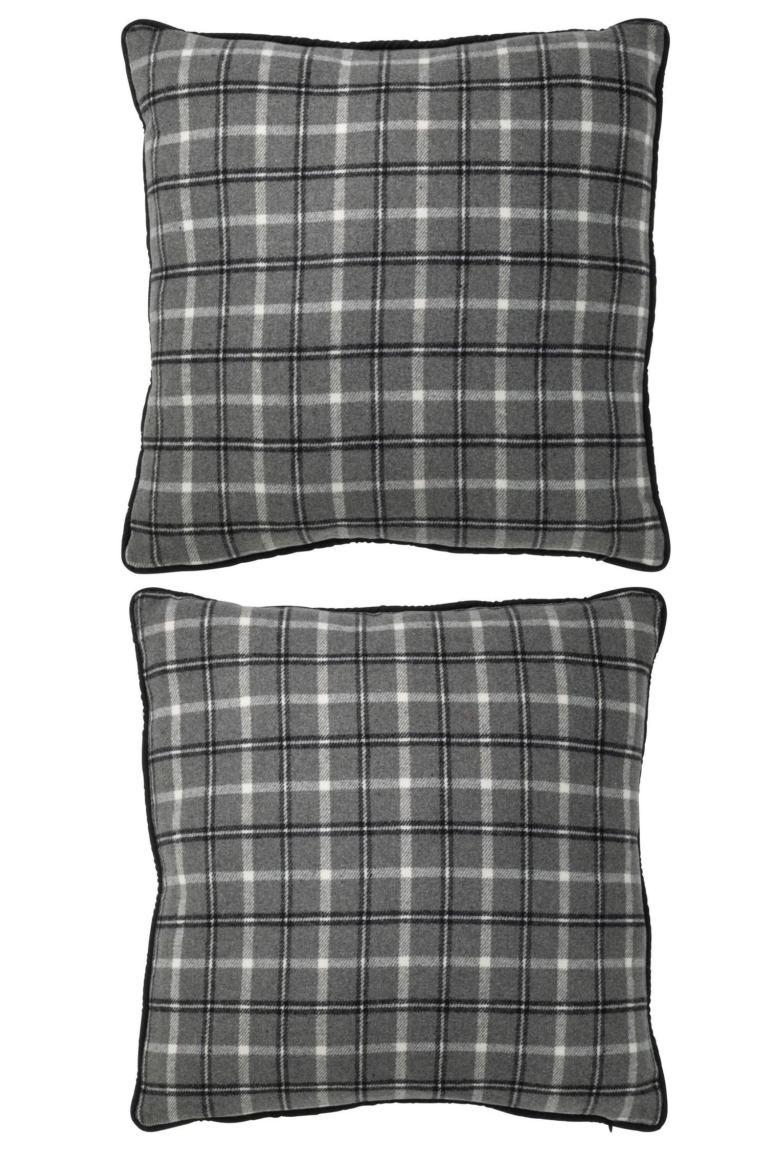 Kussen Tekst Polyester Grijs Ass2