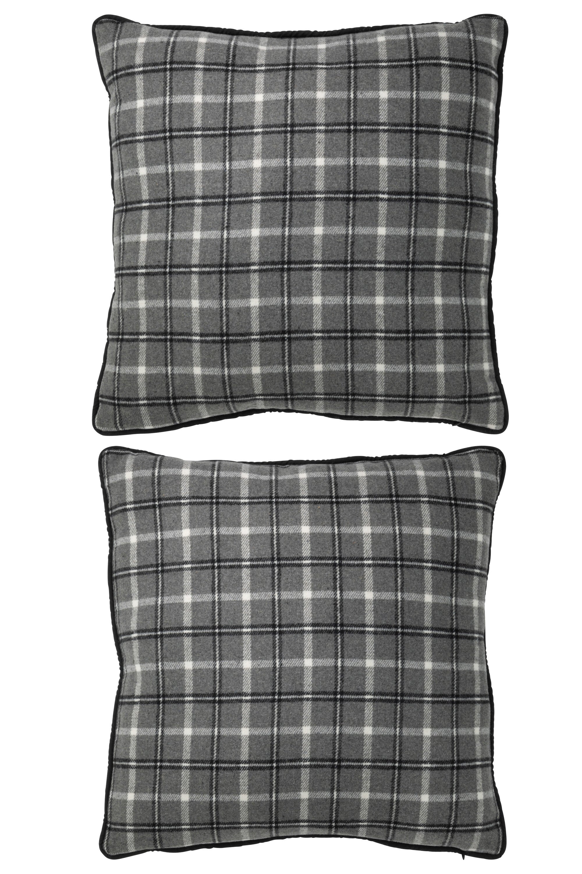 Kussen Tekst Polyester Grijs Ass2