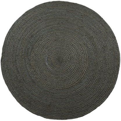 Vloerkleed Jute Rond Army Green ø120 cm