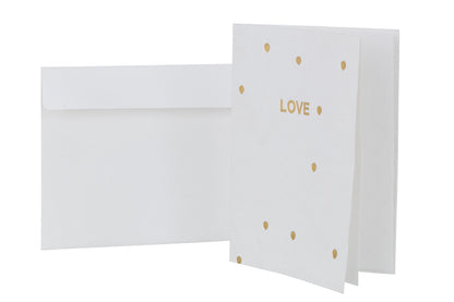 Doos met 6 kaarten en enveloppen Thuis/Liefde/Vreugde Papier