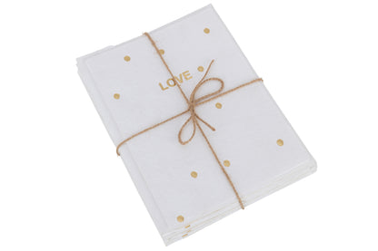 Doos met 6 kaarten en enveloppen Thuis/Liefde/Vreugde Papier