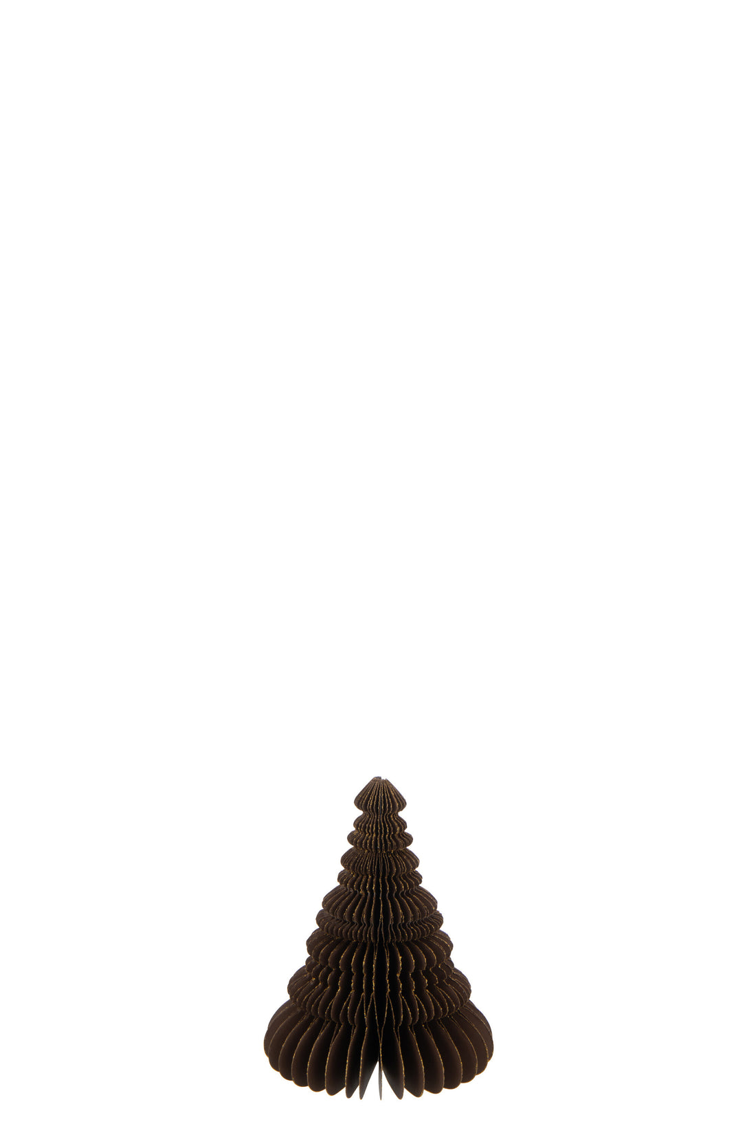 J-Line Hanger Kerstboom Papier Bruin Small