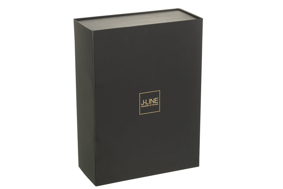 Cadeaubox J-Line Zwart L