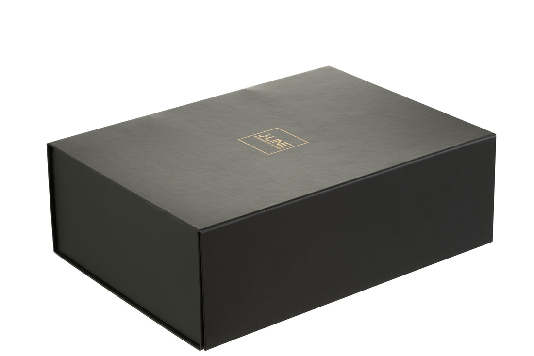 Cadeaubox J-Line Zwart L