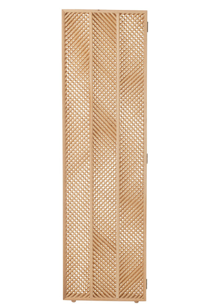 Scherm Mili Bamboe/berkenhout Natuurlijk