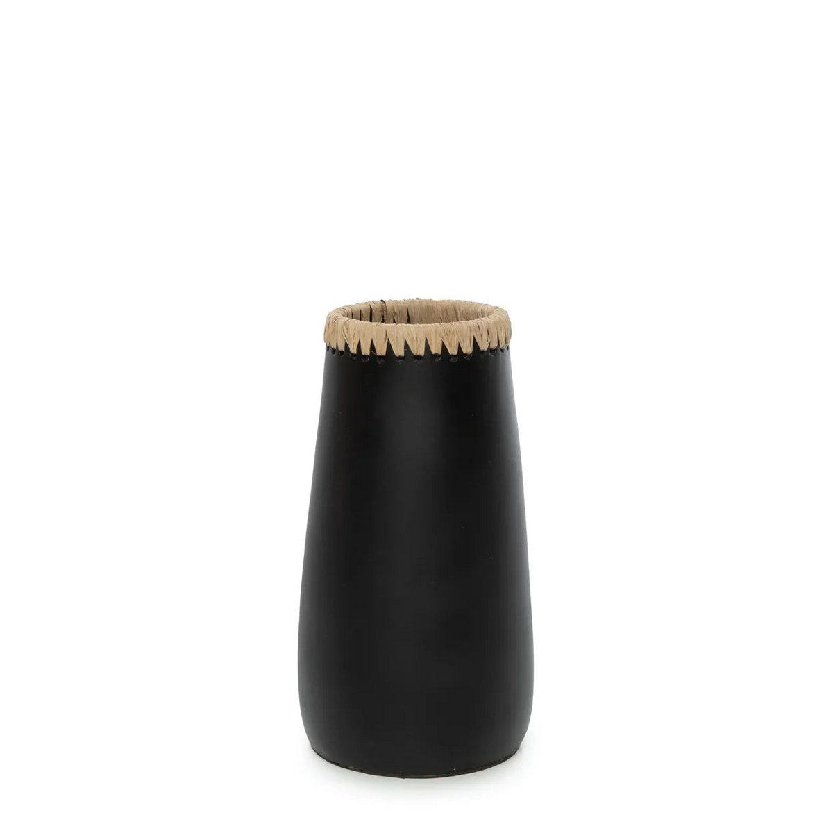 The Sneaky Vase - Zwart Naturel - M