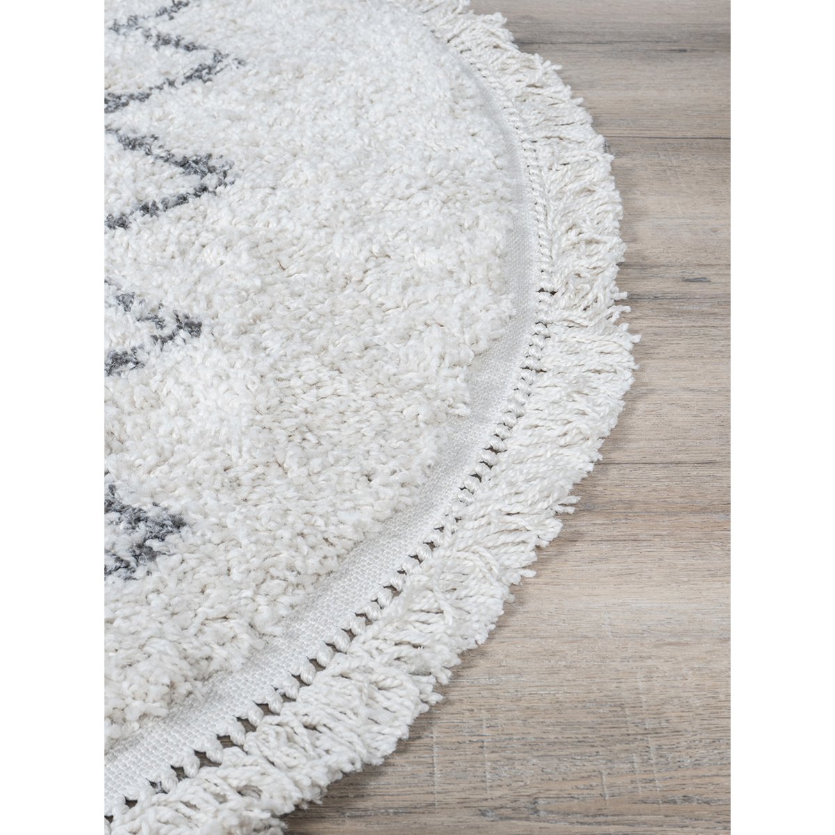 Vloerkleed Marrakesh Cream Rond ø160 cm