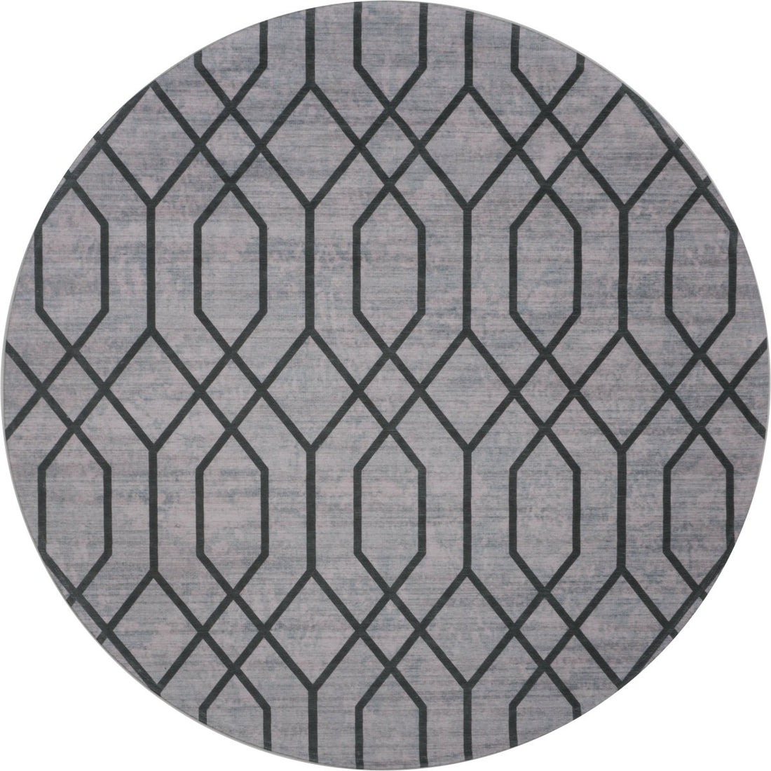 Vloerkleed Pattern Rond Groen ø120 cm