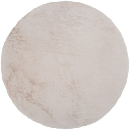 Vloerkleed Velluto Beige – Rond ø160 cm