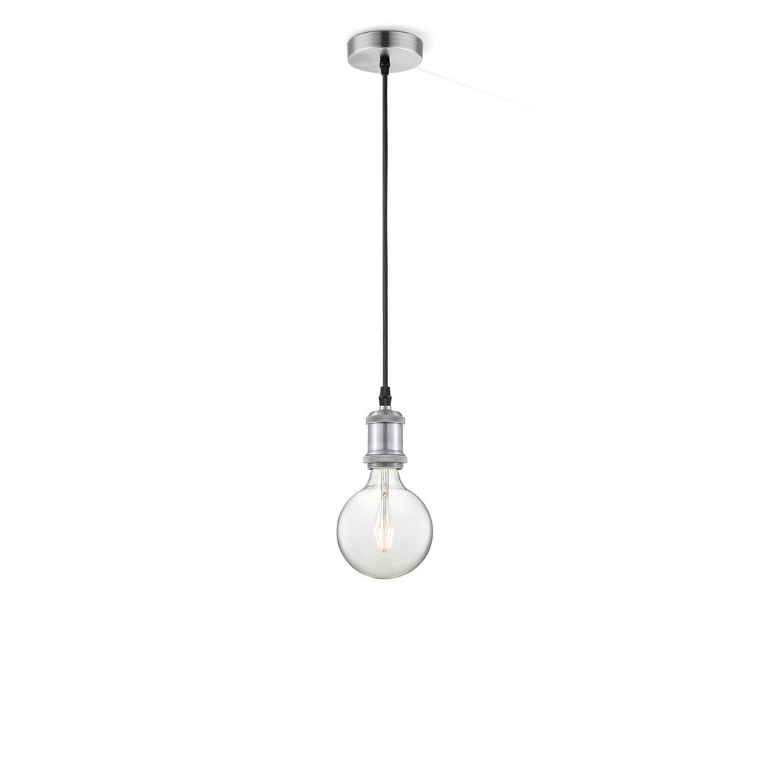 hanglamp chroom vintage - G180 - dimbaar E27 helder