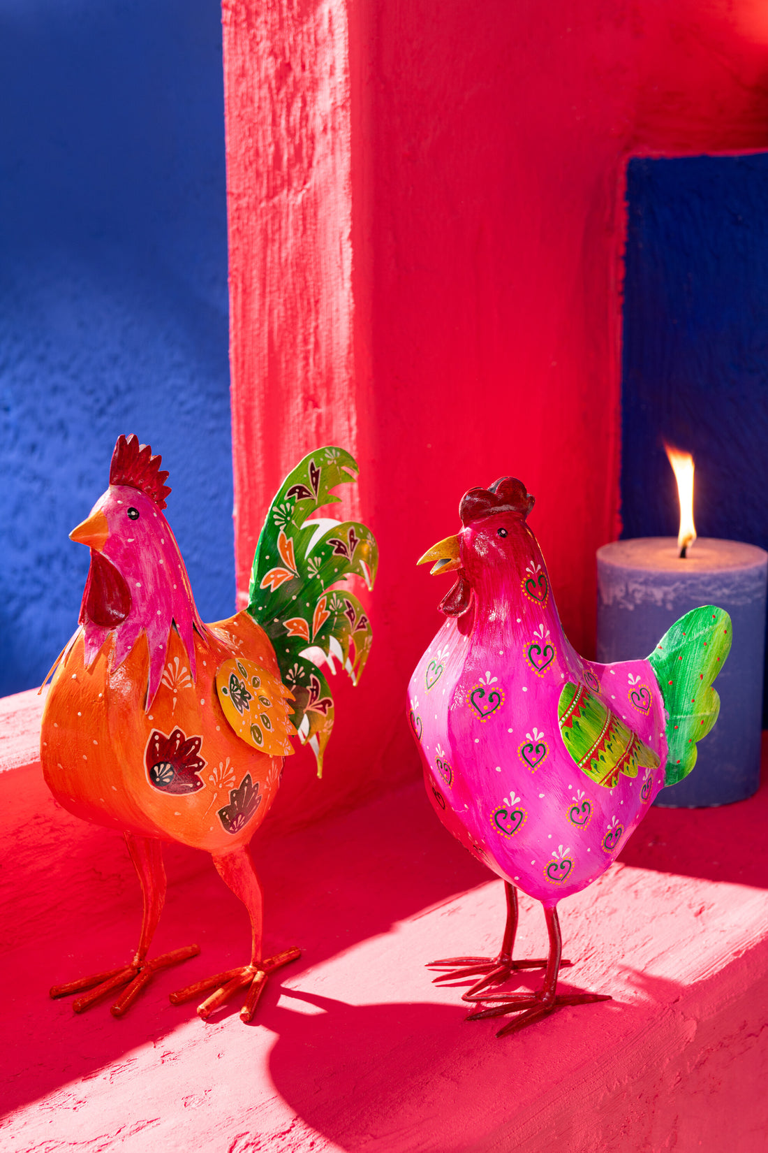 Rooster IJzer Mix Assortiment Van 2 Groot
