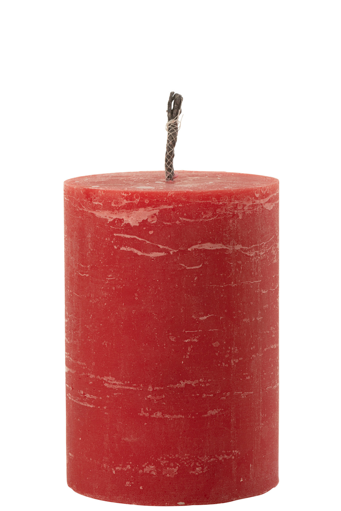 J-Line Buitenkaars Pilaar Paraffine Rood Medium-95Uren