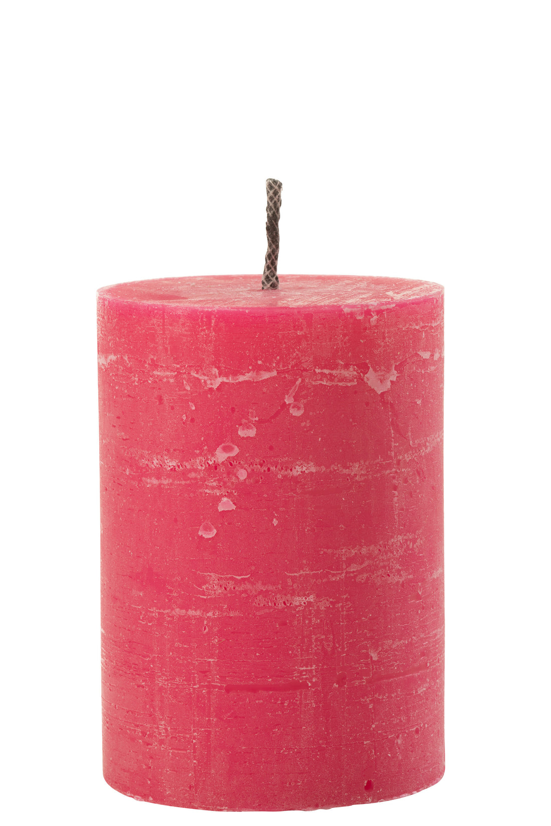 J-Line Buitenkaars Pilaar Paraffine Roze Medium-95Uren