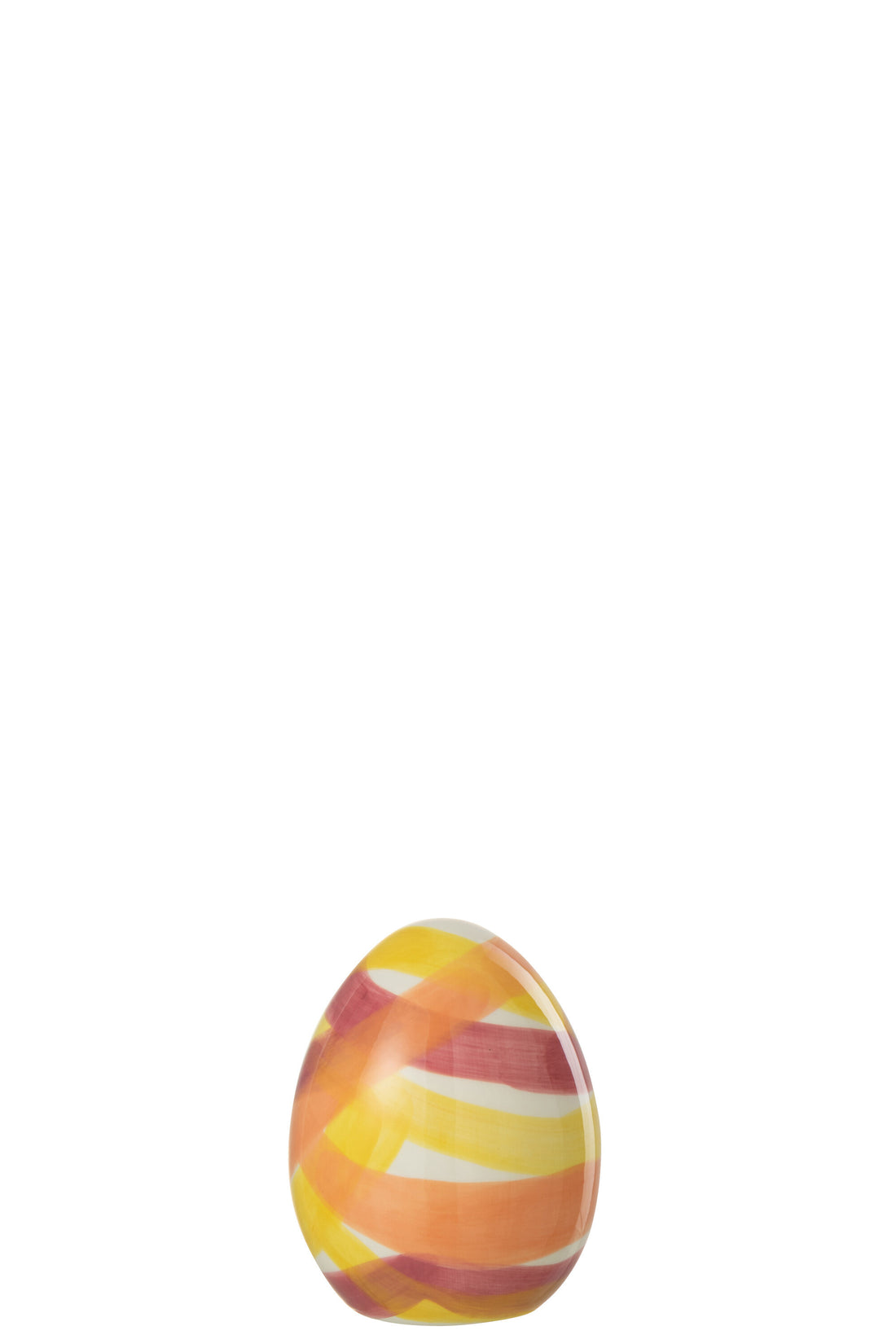 J-Line Ei Lijnen Dolomiet Oranje Mix Small