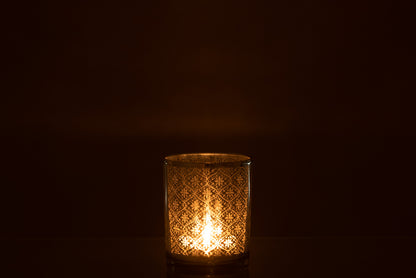 Orkaan Oosters Glas Zilver Klein