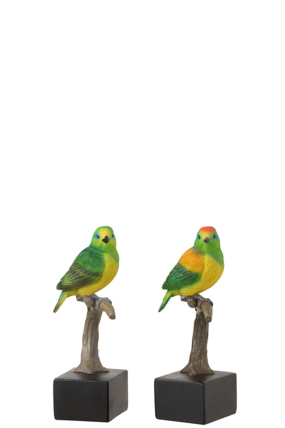 Mus Op Standbeeld Polyresin Mix Assortiment Van 2