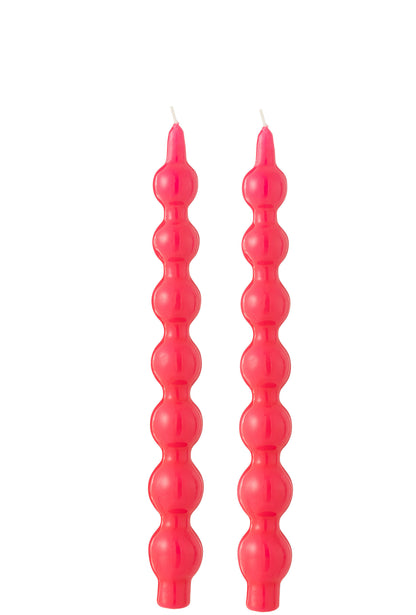 Doos 2 Kaars Kalebas Fuchsia-5H