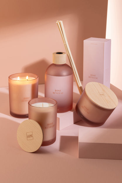 J-Line Geurkaars Accords Essentiels Rose Rêveuse-52H