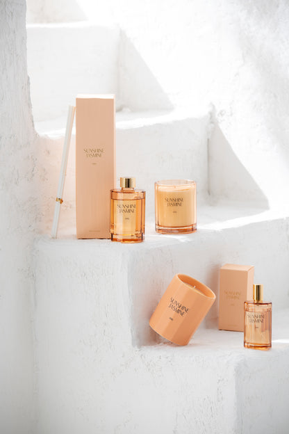 J-Line huisparfum - Home Fragrance Sunshine - jasmijn - roze