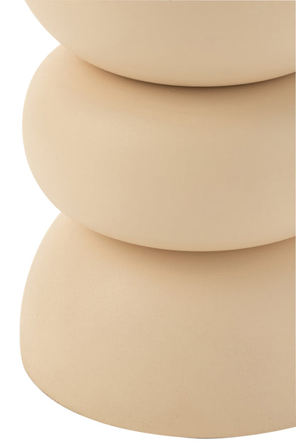 Bijzettafel Lise IJzer Beige