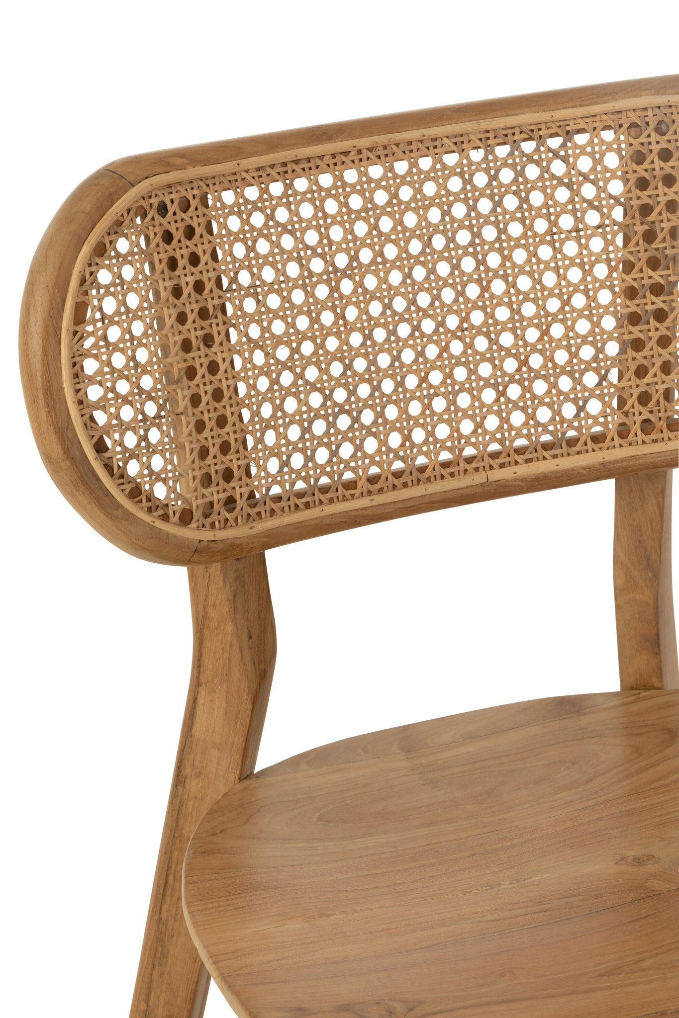 Stoel Peanut Teak Wood Natural