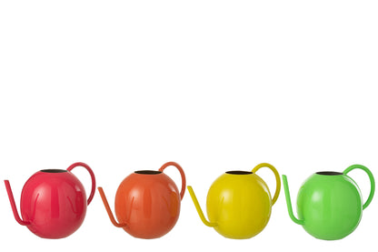 Waterkan Ronde IJzeren Mix Assortiment Van 4