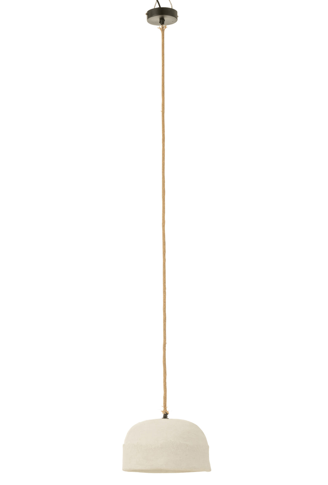 J-Line Belvivere Hanglamp Cup Papier Mache Wit Large