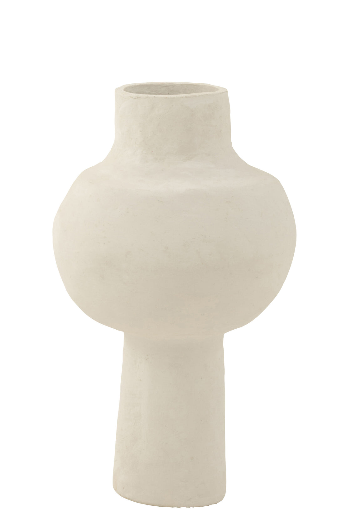 Pot Origineel Papier-maché Wit