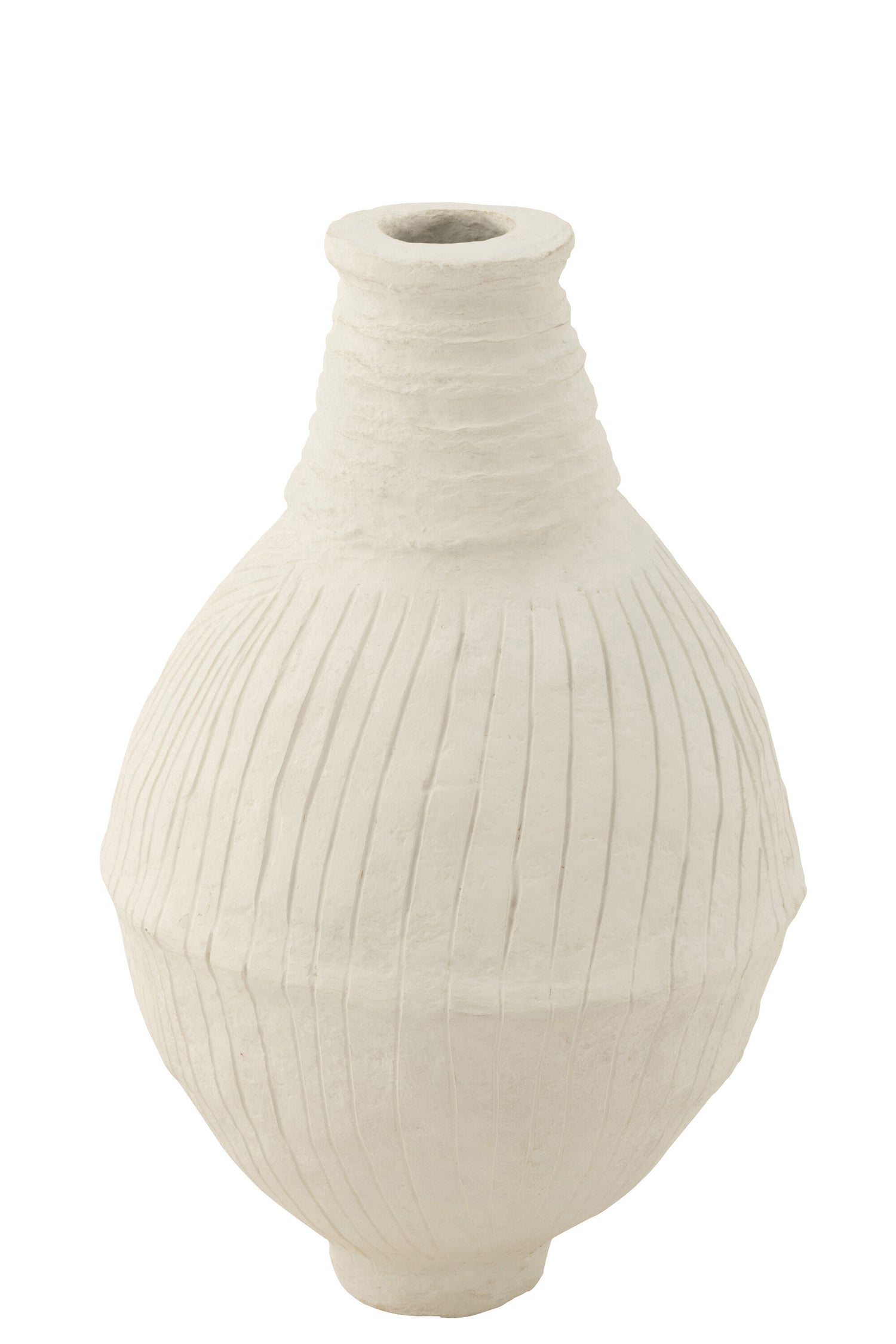 Pot Laxmi Papier-maché Wit