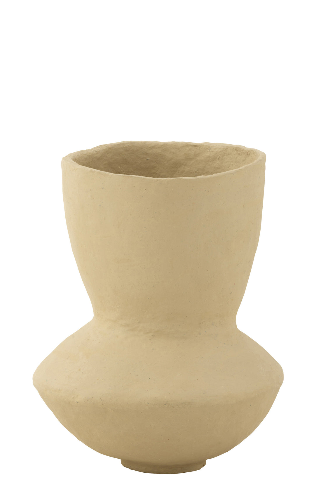 Pot Archaic Paper Mache Natuurlijk Groot