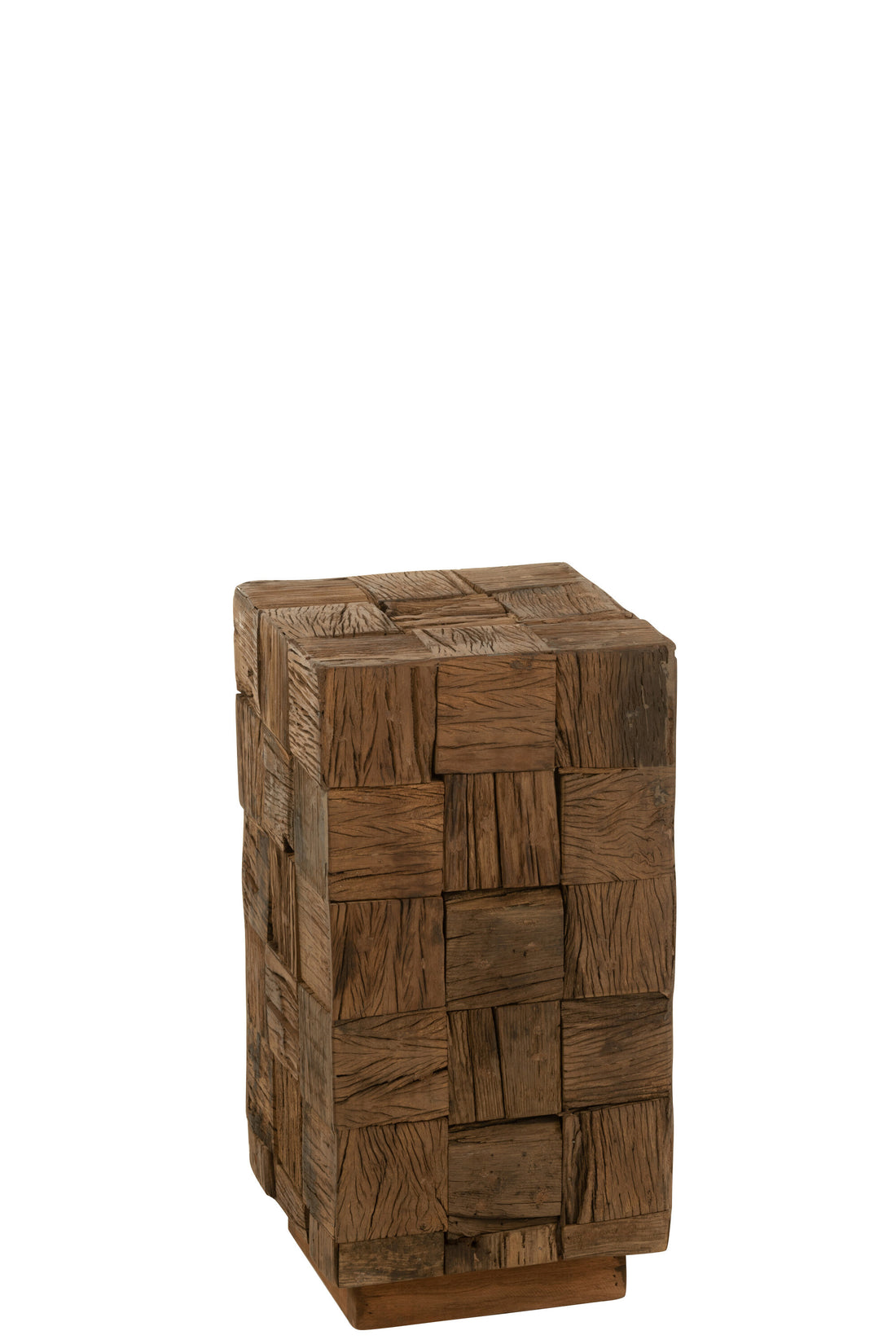 J-Line sokkel - hout - naturel - small