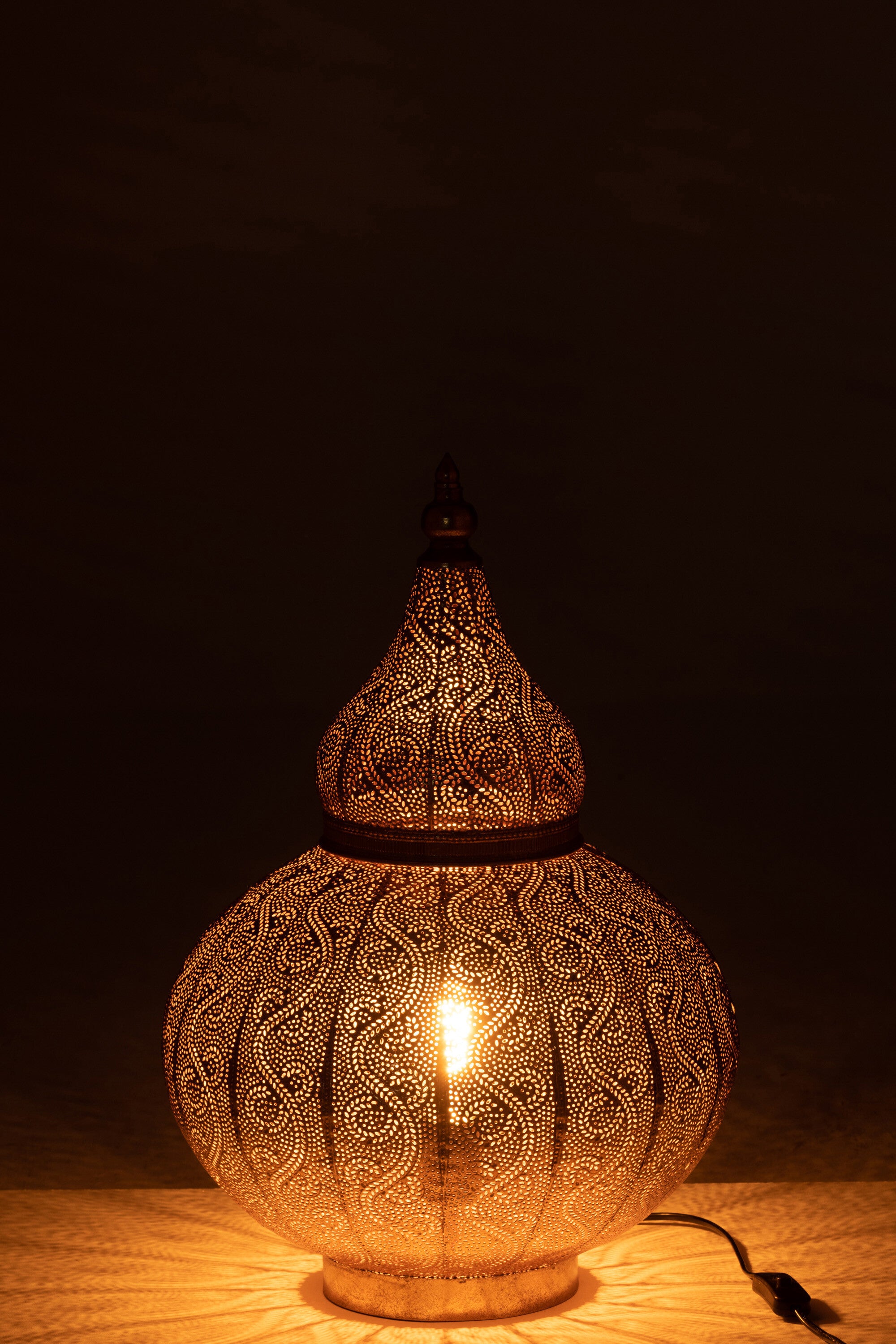 J-Line Lamp Aladin Metaal Goud Small