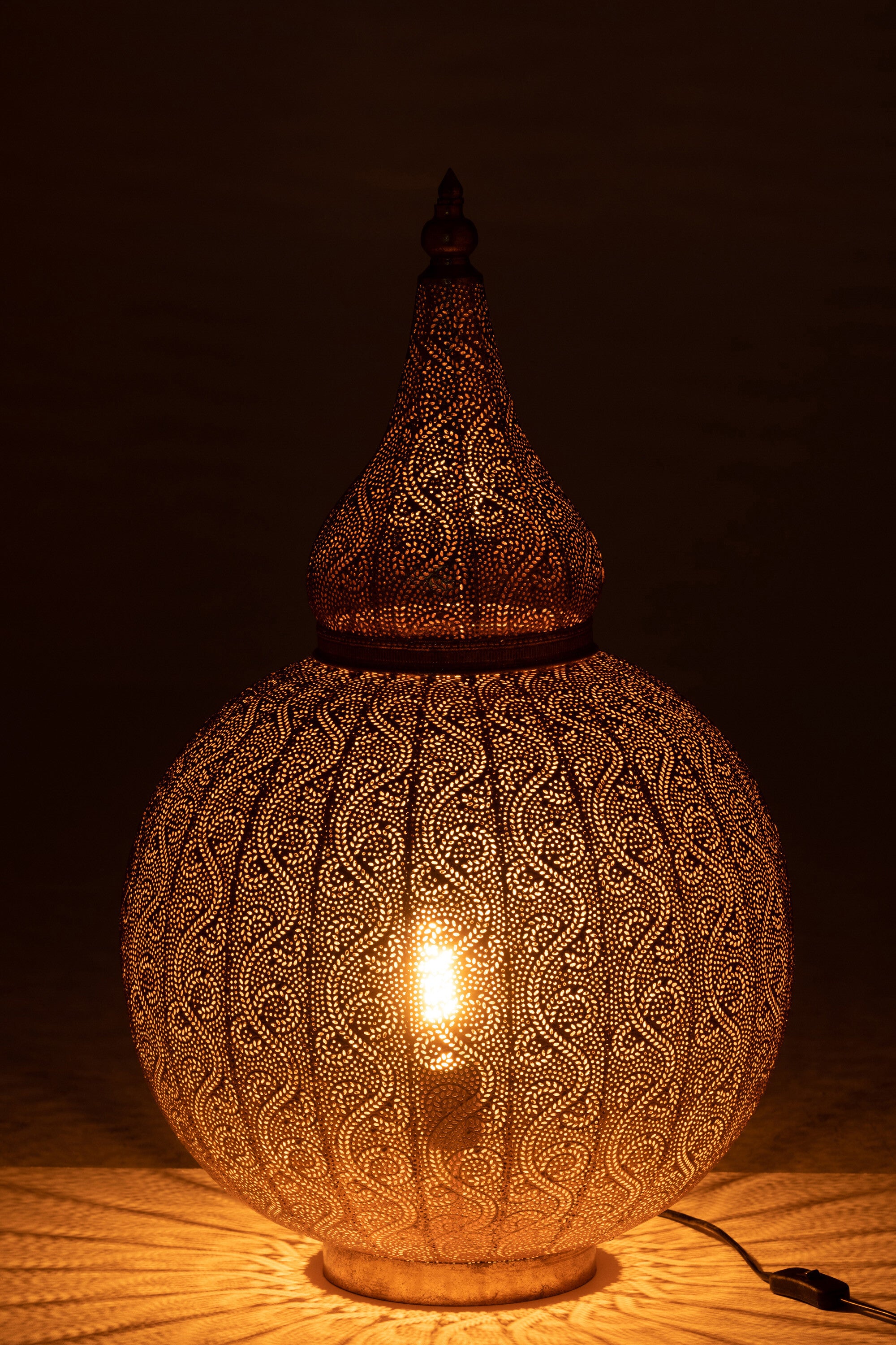 J-Line Lamp Aladin Metaal Goud Large