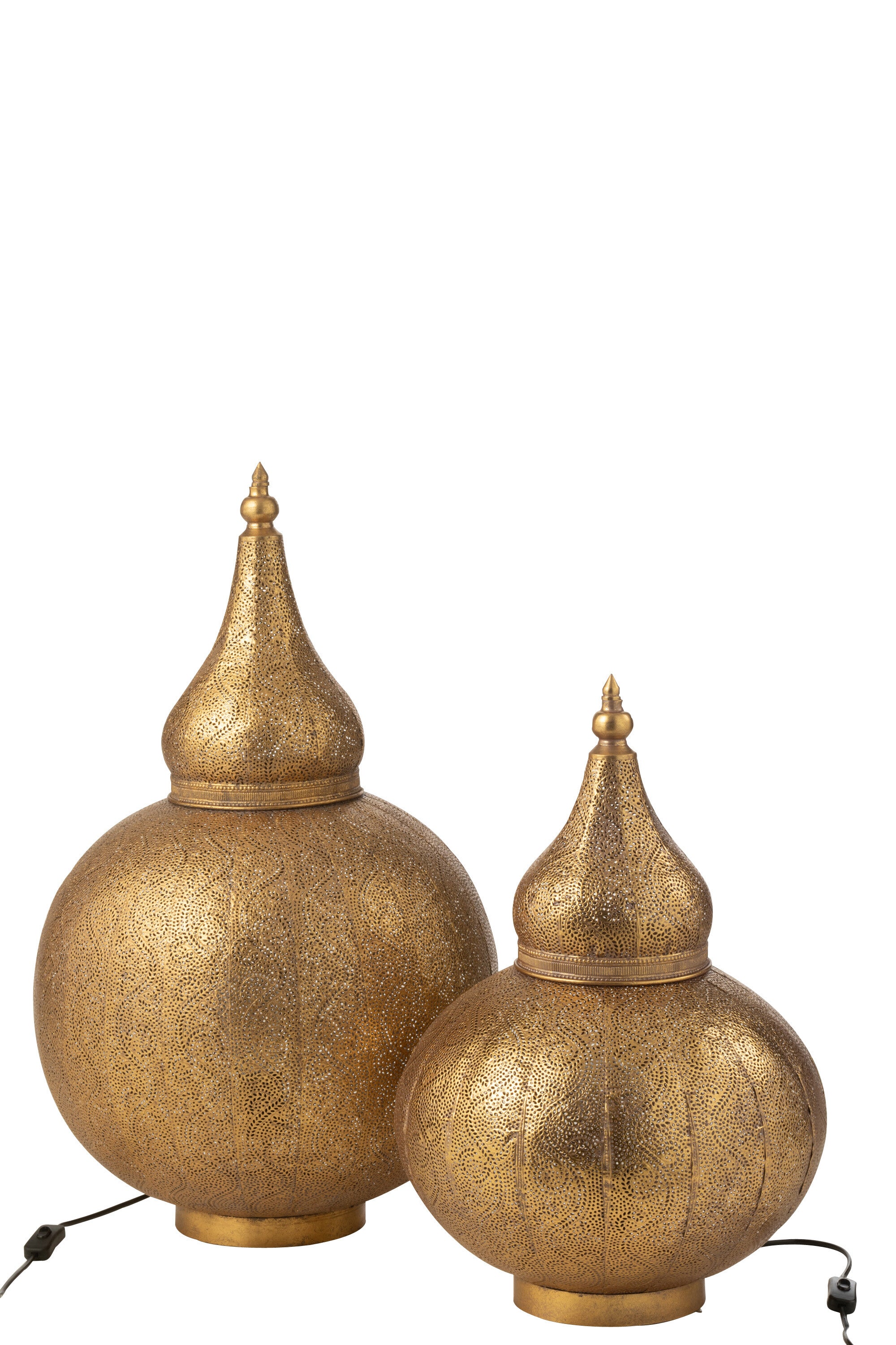 J-Line Lamp Aladin Metaal Goud Large