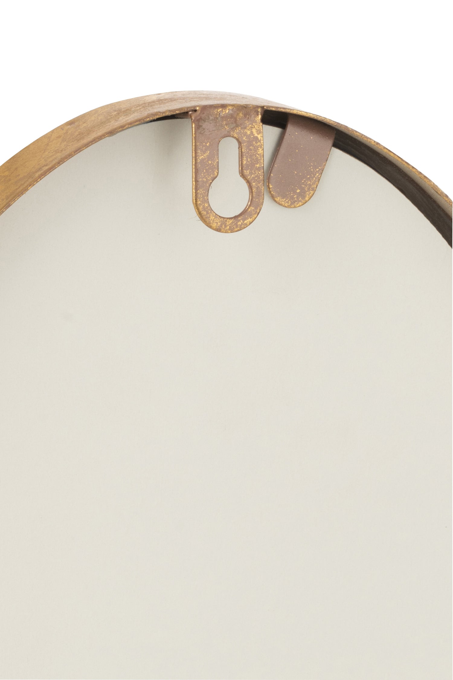 Spiegel Abstract Mdf/Glas Goud Klein