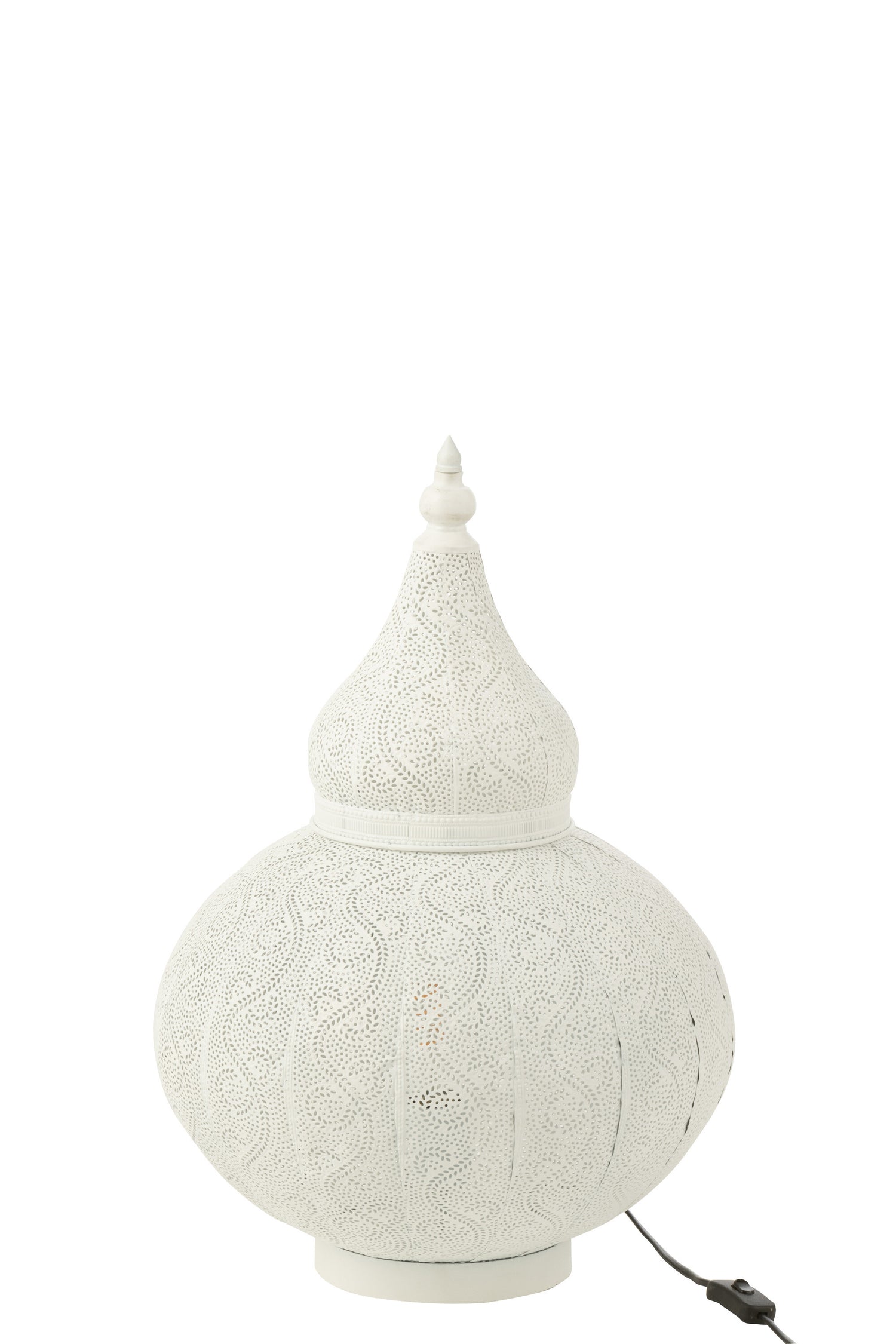 J-Line Lamp Aladin Metaal Wit klein