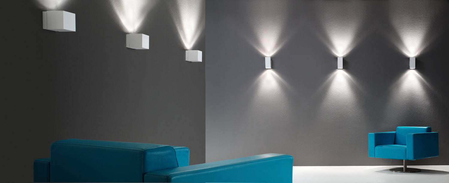 Dau 80 wandlamp GU10 gestructureerd wit