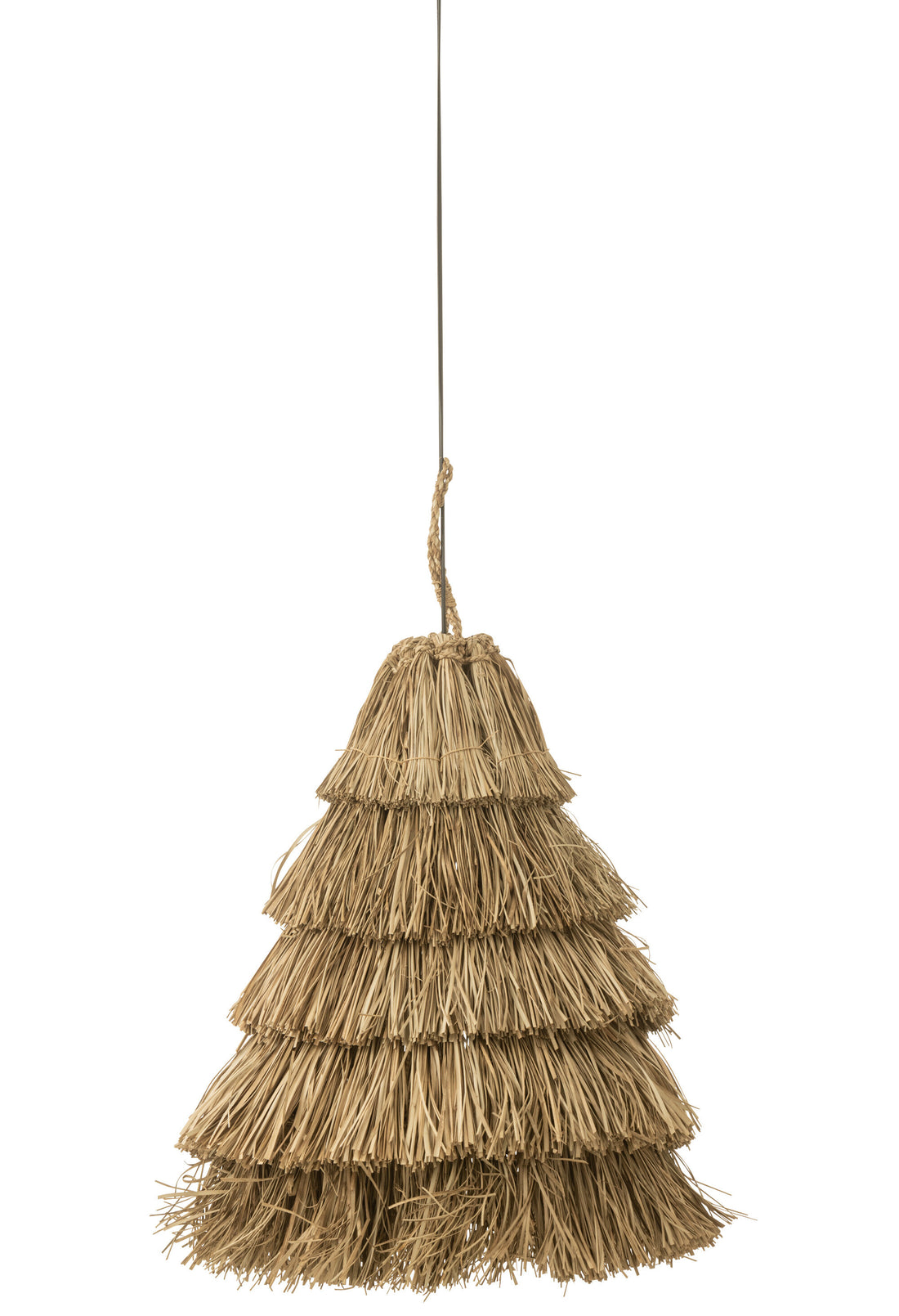 J-Line Hangende Lamp 5 Lagen Zeegras Naturel