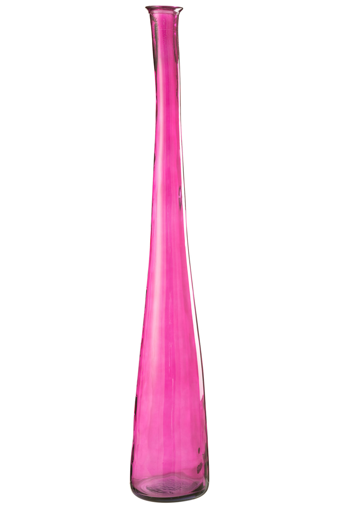 J-Line Vaas Viooltje Glas Fuchsia Large