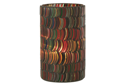 HURRICANE MOSAIC CURVE GLAS MIX GROOT