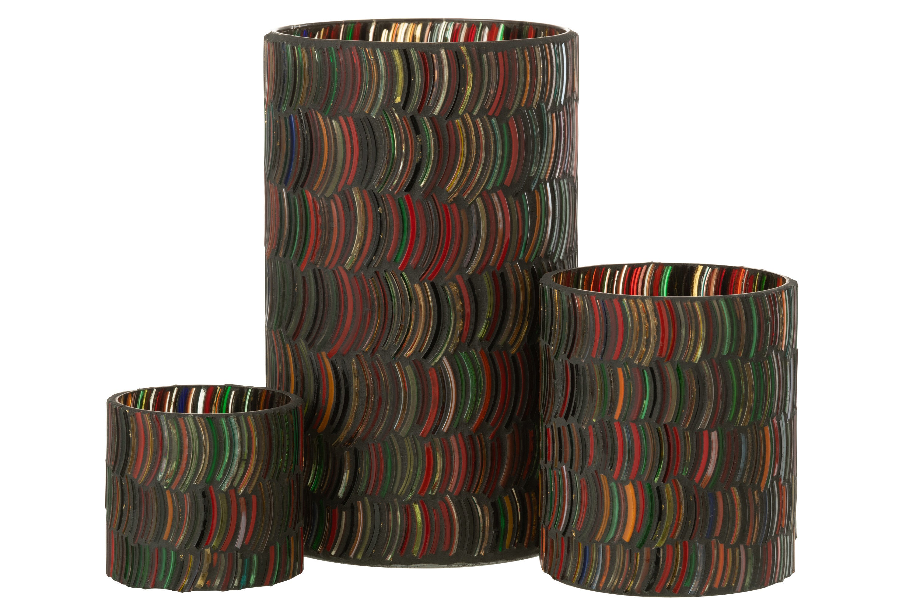 HURRICANE MOSAIC CURVE GLAS MIX GROOT